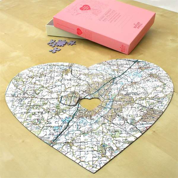 Heart Map Jigsaws