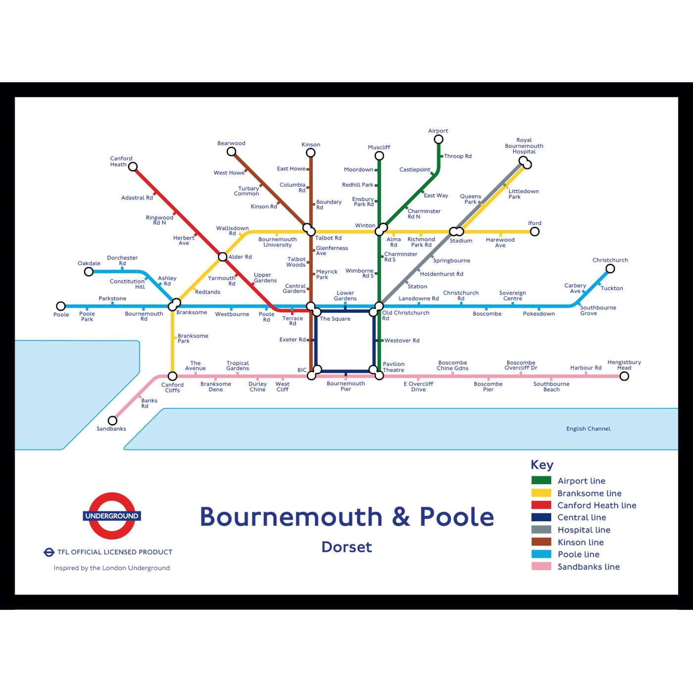 UK Underground Jigsaw Maps