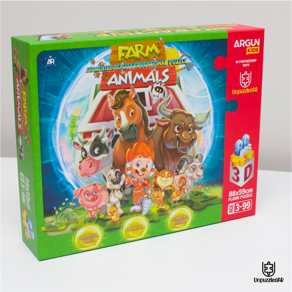 FARM ANIMALS - AUGMENTED REALITY JIGSAW