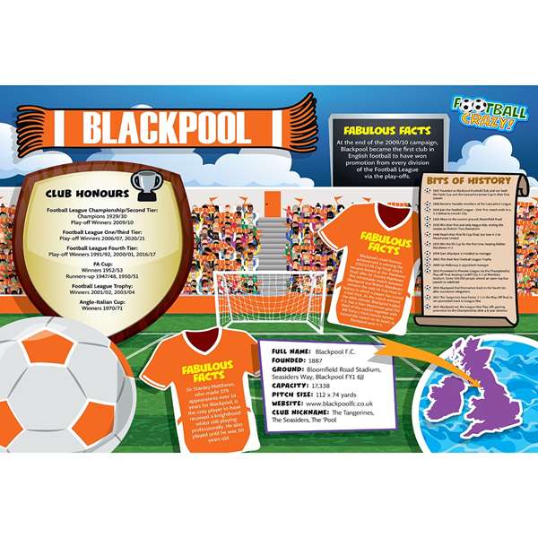 FOOTBALL CRAZY BLACKPOOL (CRF400)