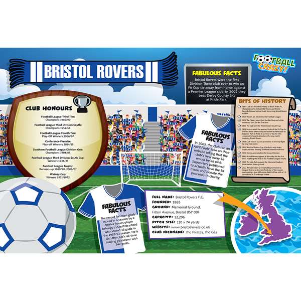 FOOTBALL CRAZY BRISTOL ROVERS (CRF400)