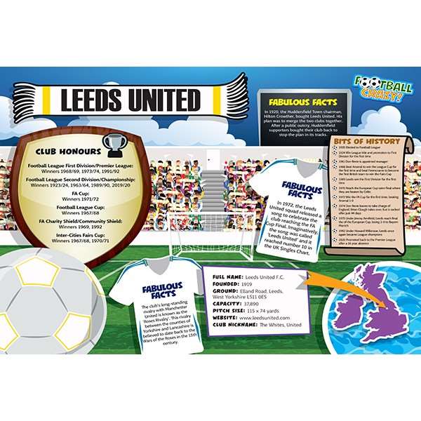 FOOTBALL CRAZY LEEDS UTD (CRF400)