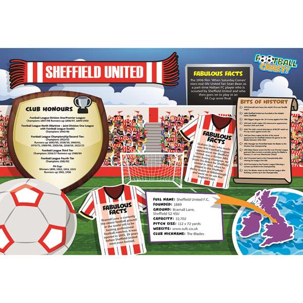 FOOTBALL CRAZY SHEFFIELD UTD (CRF400)